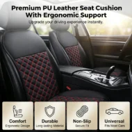 Universal PU Leather Car Seat Cushion