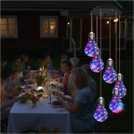 🌠50% OFF💡Outdoor Colorful LED Solar-Powered Light Bulb Wind Chimes - Image 3