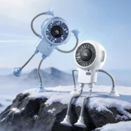🥳SUMMER HOT SALE 🔥Multi-Functional Robot Fan with Suction Cups