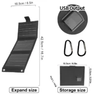 🔋 LIMITED TIME: 50% OFF! 🏆Portable Solar Panel with USB Charging - Image 10