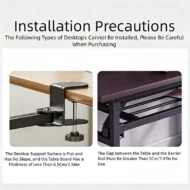 Adjustable Ergonomic Clamp-On Arm Rest - Image 6