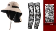 Sun-Protective & Breathable Tattoo Cooling Sleeve - Image 40