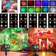 2-in-1 HD Remote Control Holiday Projector Lights - Image 4