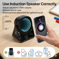 🔥Last day of the limited-time 50% off sale!🔥Induction Speaker Phone Stand - Image 19