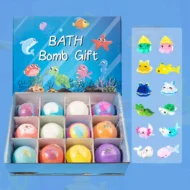 12-Piece Bath Bomb Gift Set for Kids - Image 9