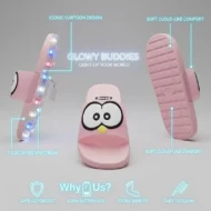 🐧 50% OFF NOW! 💡 LED Cartoon Slippers – Vibrant Light-Up Sole & Cute Penguin Design – Flexible PVC & Easy Slip-On 🏠 - Image 4
