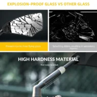 360° Adjustable Handlebar Bike Mirror - Image 2