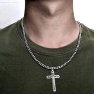 Delicate Timeless Elegance Cross Necklace - Image 11