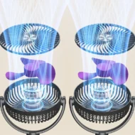 Dual Head Oscillating Ceiling Fan - Image 7