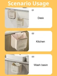 🔥While Supplies Last 50% OFF!🎉 Folding Hanging Kitchen Waste Trash Can🗑️ - Image 5