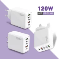 120W Fast Charger with 5 Ports - Image 13