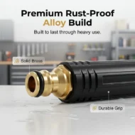 🥳2026 HOT SALE🥳💞50K+ SOLD!🔫🧼 50% OFF! Turbo Power Water Nozzle – Concentrated jet for tough grime, gentle fan for flowers. Brass connector, leak‑free. Wash at home, save big on car washes. 🚗💨 - Image 2