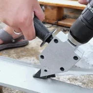 Electric Drill Sheet Metal Shears with Handle - Image 6