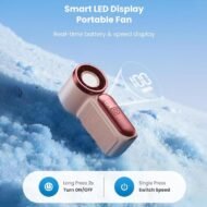 🌬️ LIMITED-TIME 50% OFF! ✨ Turbo Handheld Fan – LED Display, 6 Speeds, 3000mAh 🔋 - Image 24
