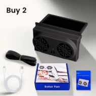 Solar Powered Car Ventilator Fan - Image 10