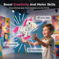 DIY Color-In Unicorn Plush Toy Kit - Image 2