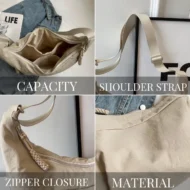 💥2025 New - Special Price $19.99!!✨️👜Multifunctional Anti-theft Crossbody Hobo Bag - Image 14
