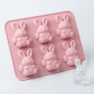 🐮6‐Cavity Mini Highland Cow Ice Cube & Dessert Mold 🧊🍪 Cute 3D Ice for Drinks, Parties & Gifts💕 - Image 13