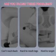Long-Handle Percussion Massager with 5 Heads - Image 2