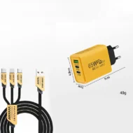 120W 4-Port Fast Charger Block - Image 7