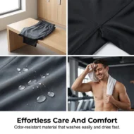 Men's 2-in-1 Running Tights with Shorts - Image 6