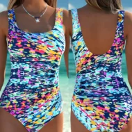 🥳SUMMER HOT SALE💞Women's Printed One-Piece Swimsuit - Image 23