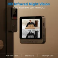 Cordless Smart Video Doorbell with 4.3" Screen - Image 4