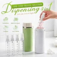 🧴 50% OFF NOW! 🎉 4-in-1 Travel Dispenser Bottles – Leak-Proof, Refillable & TSA Approved - Image 4