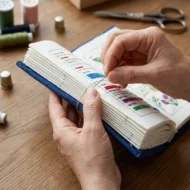 DIY Embroidery Stitch Practice Book Kit - Image 10