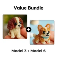 Colorful Beaded 3D Dog Model Kit - Image 18