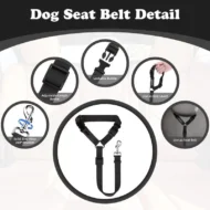 🔥Buy more save more🎁2-in-1 Dog Car Seat Belt & Walking Leash - Image 2