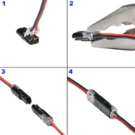 Double-wire Plug-in Connector With Locking Buckle - Image 6