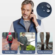 ⏳ Limited time 50% off! 💥Men's Waterproof Outdoor Utility Vest - Image 7