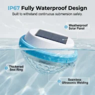 LED Solar Floating Pool Light - Image 3