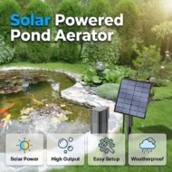 ☀️50% OFF NOW!⚡Solar Pond Aerator with Air Pump - Image 4