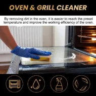 Powerful Oven & Grill cleaner SprayI Dissolves Grease in 5 Mins No Scrubbing & Eliminates Odors🔥 - Image 7