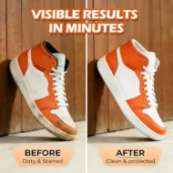 Waterless White Shoe Foam Cleaner for Sneakers - Image 3
