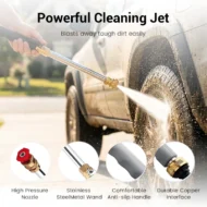 High-Pressure Water Gun Wand for Car & Garden - Image 4