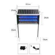 🦟 50% OFF NOW! ☀️Solar-Powered Outdoor Bug Zapper– Indoor & Outdoor, Waterproof & Chemical-Free for Effective Protection 🏠 - Image 9