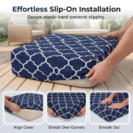 🛋️ LIMITED-TIME 50% OFF! ✨ Patio Sofa Cushion Cover – Stretch, Water-Resistant ✨ - Image 17