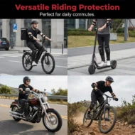 🏍️ 40% OFF NOW! 🛡️ Motorcycle Knee and Elbow Protector Set – Impact-resistant, adjustable straps & breathable padding – essential for riding, skating or cycling safety 💪 - Image 2