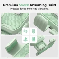 🚴📱 Cycling phone mount – 1-sec lock, shockproof, full rotation for navigation! - Image 2