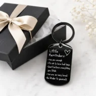 🎁Hot Sale 49% OFF🔥Engraved Inspirational Stainless Steel Keychain - Image 6
