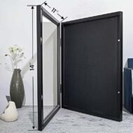 🔥2026 New Arrivals: 50% Off for a Limited Time!🔥Wooden Jersey Display Frame with Magnetic Door - Image 3