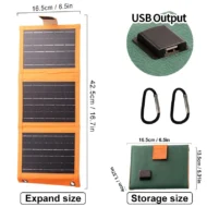 🔋 LIMITED TIME: 50% OFF! 🏆Portable Solar Panel with USB Charging - Image 9