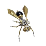 3D Metal Bee Puzzle Assembly Model Kit - Image 10