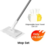 🧹Disposable Dust Mop with 4 Reusable Cloths - Image 6
