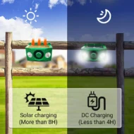 Beast Repellent Solar Warning Lights with Loud Volume - Image 6