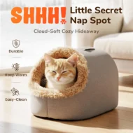 💥Hot sale 🐶🐱Pet Cozy Warm Cave Bed