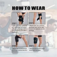 Breathable Adjustable Knee Support Brace - Image 7